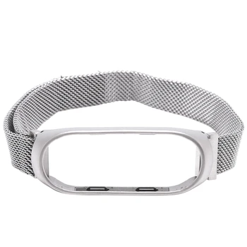 

Smart Watch Strap Metal Stainless Steel Strap for Xiaomi Mi Band 4 Wrist Strap for Xiaomi Miband 3 4 Bracelet for Mi Band 4 Silv