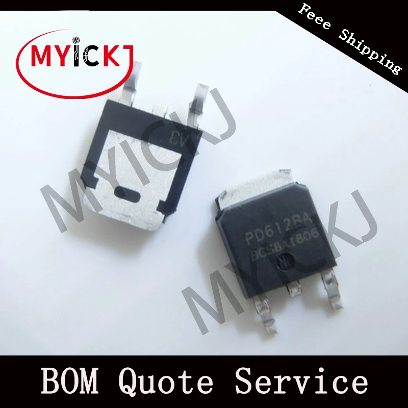

10PCS PD612BA TO252 4-BIT SINGLE-CHIP MICROCONTROLLER FOR REMOTE CONTROL TRANSMISSION IC CHIP