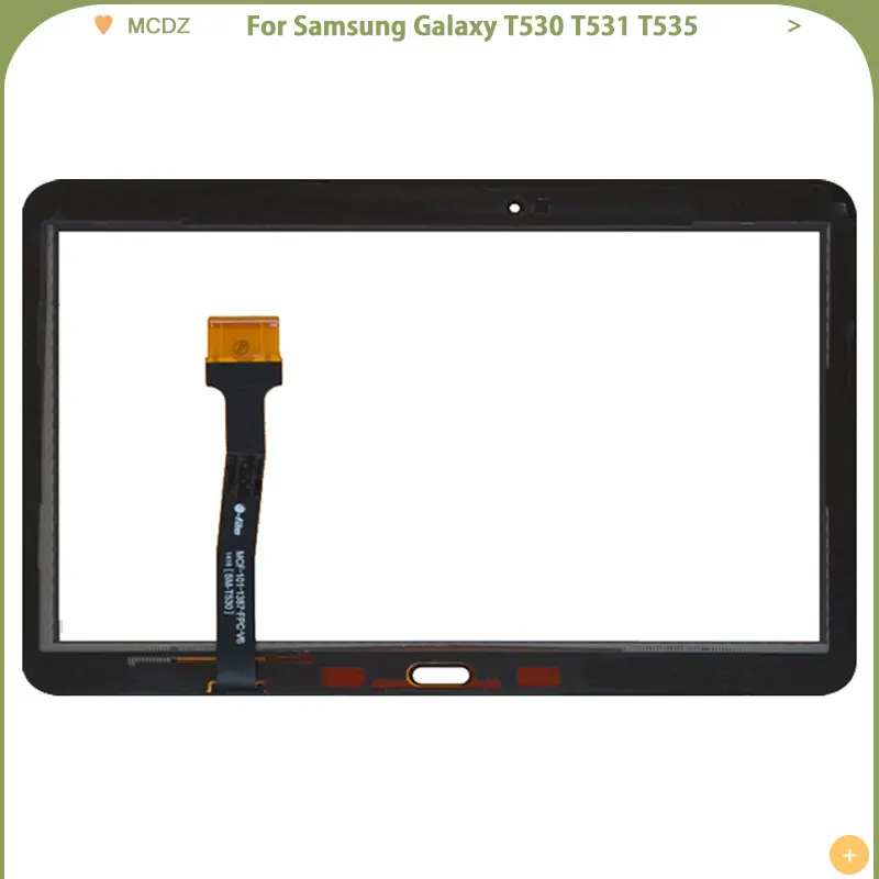 Новый сенсорный экран T530 T531 T535 для samsung Galaxy сенсорное стекло дигитайзер внешняя