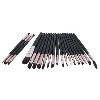 

20Pcs 3Colors Eyebrow Inclined Flat Angled Brush Eyeliner Eyeshadow Eye Brow Makeup Tool Professional Women Cosmetic