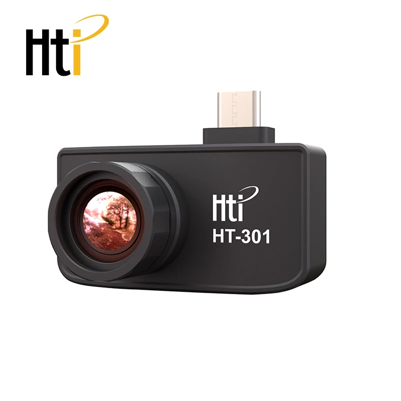 

Thermal Imager HT-301 USB Mobile Phone Thermal Infrared Imager for Android Phones -20℃~ 400℃ Resolution 384x288Temperature Gun