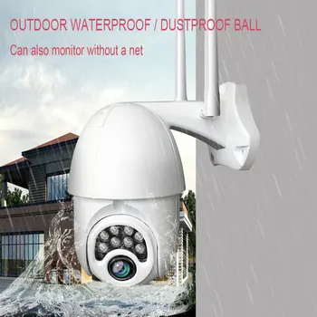 

WiFi IP Camera Full HD 1080P/720P Wireless Wired PTZ Outdoor Speed Dome CCTV Security Camera support Two Way Audio App ICSee