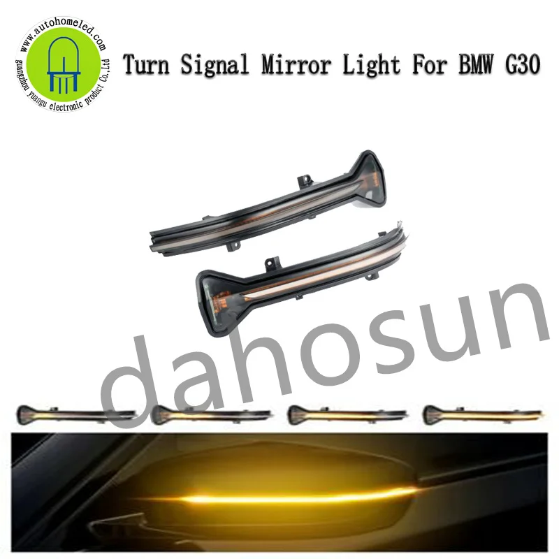 

2 шт., Автомобильные Светодиодные поворотники для зеркала заднего вида