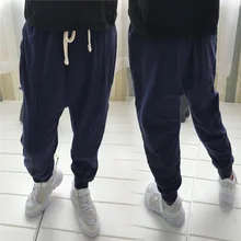 Брюки для мальчиков; стиль; тонкие брюки в стиле хип-хоп для больших мальчиков; модная детская одежда; сезон весна-лето