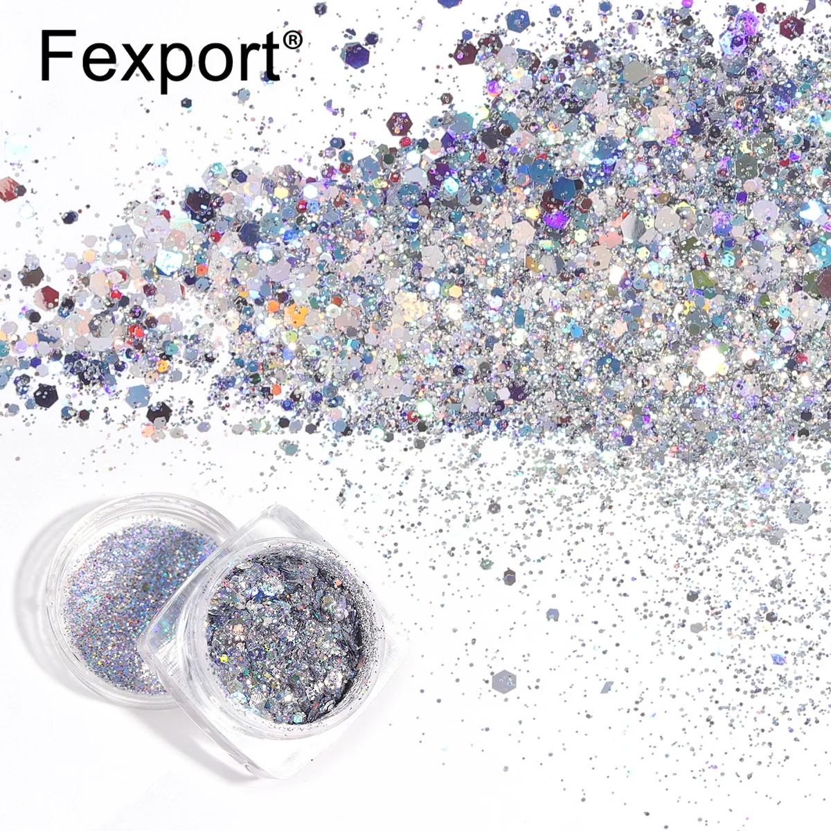 

2019 New 1 Box Nail Mermaid Glitter Flakes Sparkly 3D Colorful Sequins 12 colors Spangles Polish Manicure Nails Art Decorations