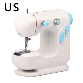 

Mini Sewing Machine with Extension Table Portable Crafting Sewing Machine for Household Clothing DIY Self-Design