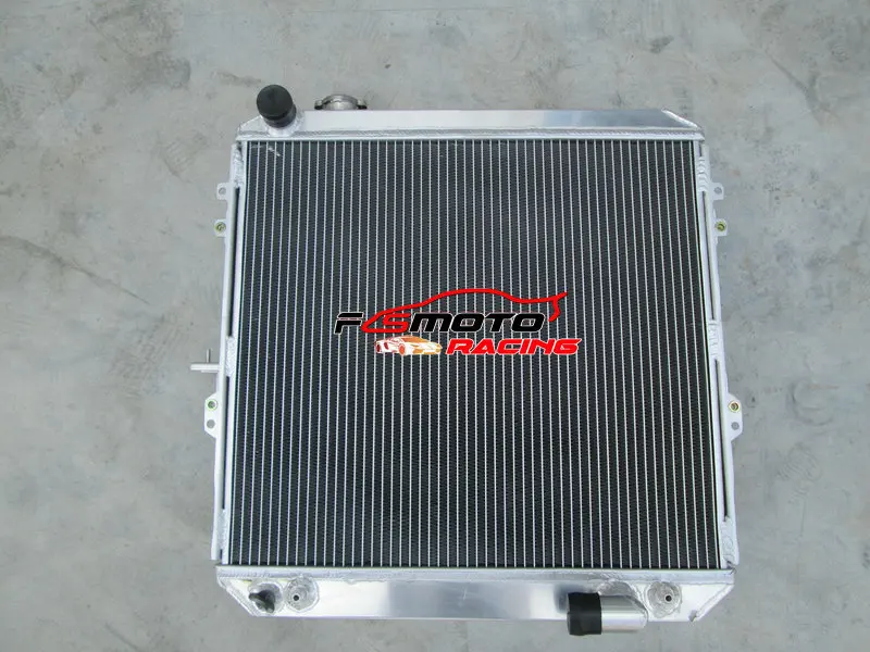 

62MM 3 Row All Aluminum Radiator For 1988-1998 Toyota 4Runner Surf Hilux LN106 LN111 AT 1988 1989 1990 1991 1992 1993 1994 1995