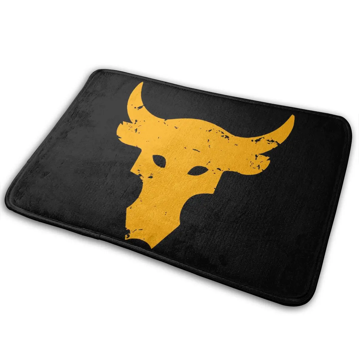 Brahma Bull Pocket The Rock Project Gym Bodybuilding Workout Men Top Oversize Style Girl Personalità Tappeto Tappeto