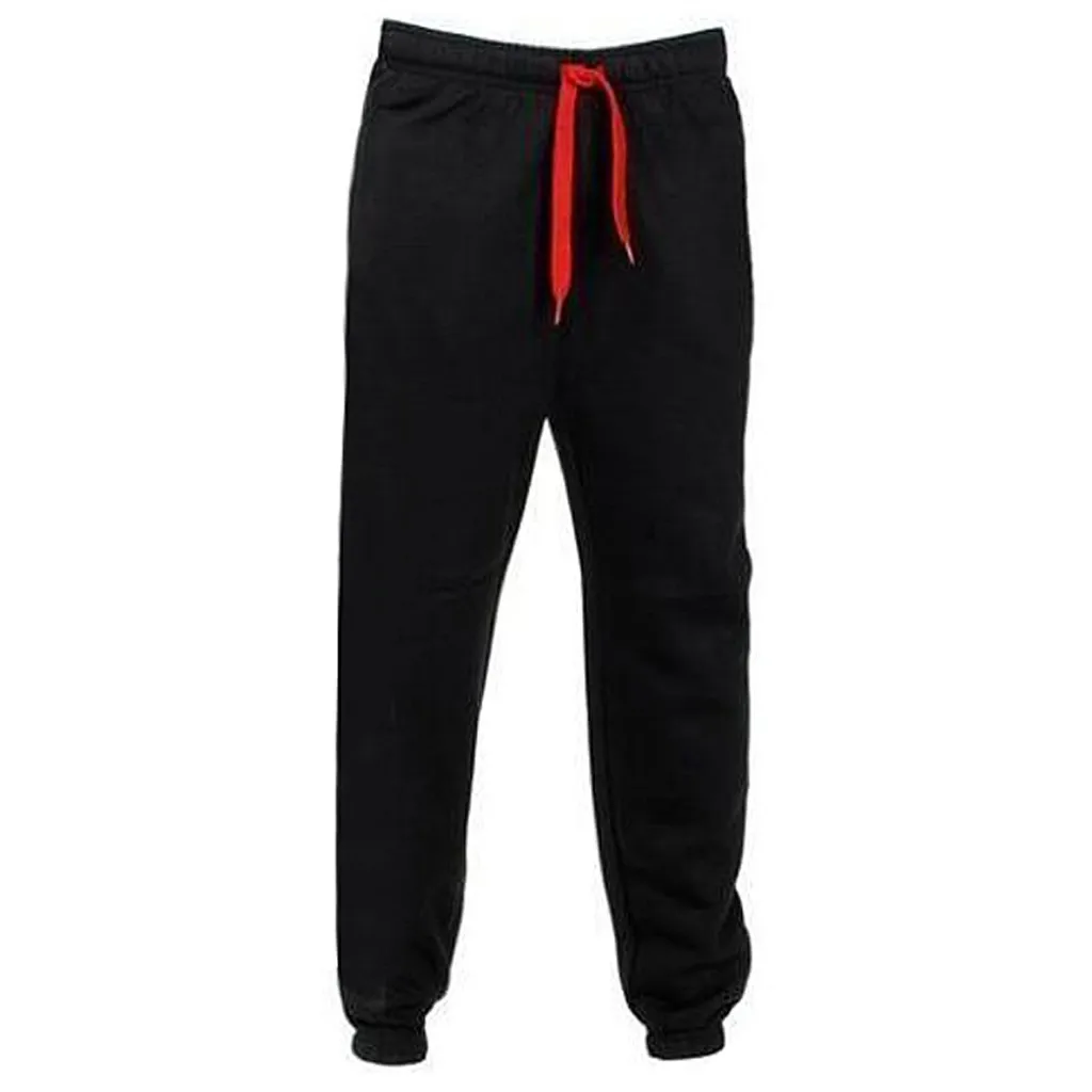

New Fashion Men's Pants Solid Casual Sweatpants Hip Hop Jogger Outdoor Drawstring Black Pants Cargo Sports Trouser Clothing
