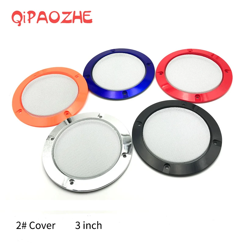 

3 inch Colorful Replacement Round Speaker Protective Mesh Net Cover Grille Circle Metal Audio Speaker Accessories