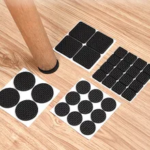 32 шт., белая самоклеящаяся фурнитура, чехлы для стульев, подушечки для ног, колпачки, напольные скатерти для 20-90 мм, квадратный круглый нескользящий коврик