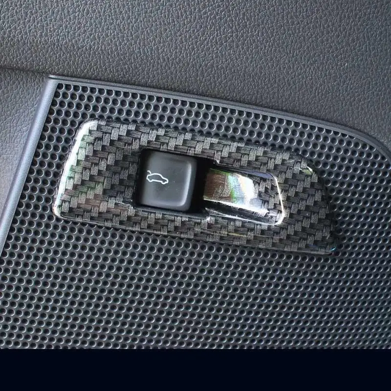 Automovil хром дверные ручки Управление Системы Шестерни Выход Кондиционер интерьера модификации Чехлы 18 мм 19 мм для Skoda Kodiaq - Название цвета: Number 1