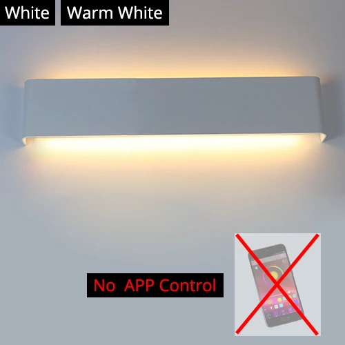 glass wall lights LED Wall Light RGB Dimmable  APP Remote Control Bluetooth-compatible Wall Lamp For Decorative Atmosphere Input AC220V/110V gold wall lights Wall Lamps