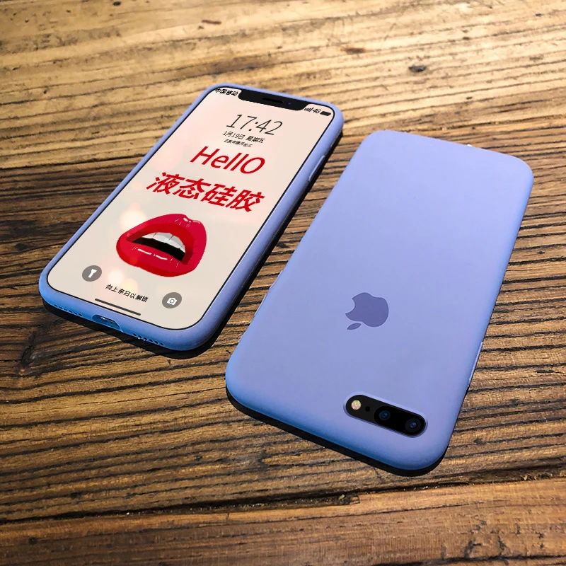 

Luxury Shockproof Silicone Cases For IPhone 6 6S 8 7 Plus Candy Color Phone Case For IPhone X XS Max XR Soft TPU Cover Funda