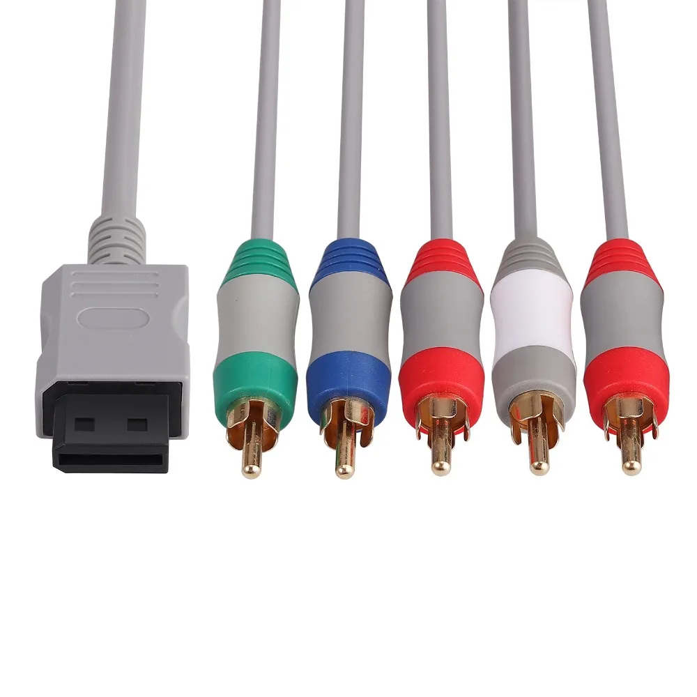 Proster для 6 футов компонентный аудио-видео кабель к HDTV/EDTV 480p 5 RCA видео RCA стерео аудио AV патч-корд для nintendo wii U