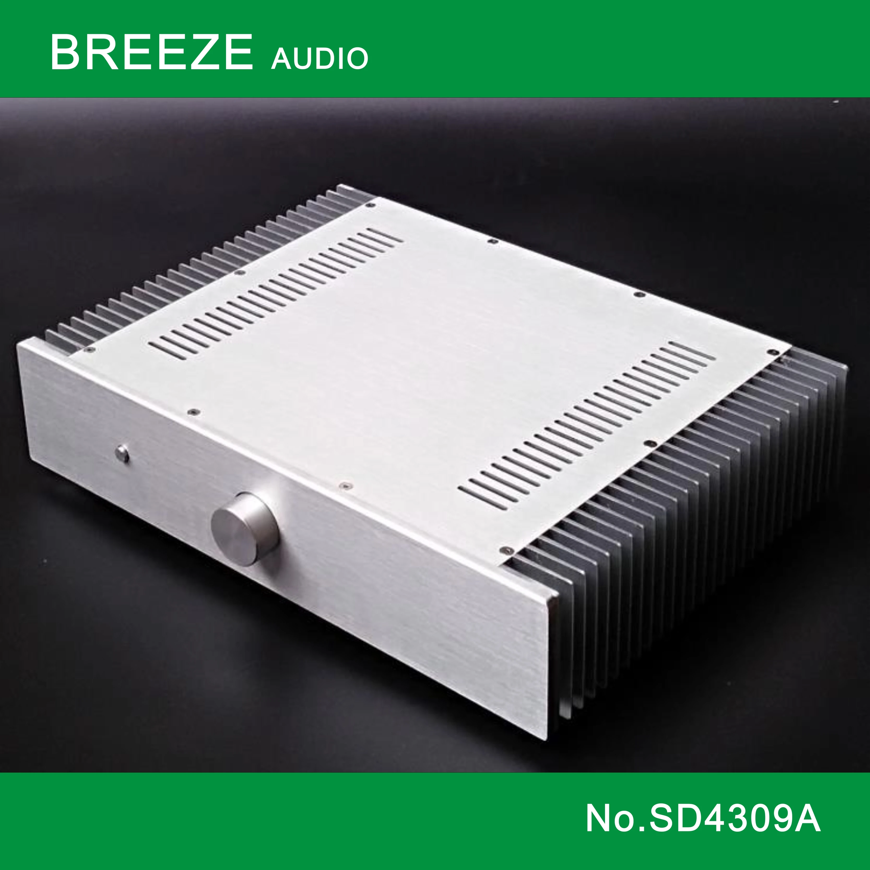 Внешний теплоотвод SD4309A полностью алюминиевый усилитель мощности шасси класса А
