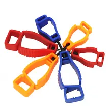 1 шт., держатель для перчаток, пластиковая вешалка для охраны труда, безопасность на штанах, зажим для перчаток, защита для безопасности, принадлежности для инструментов