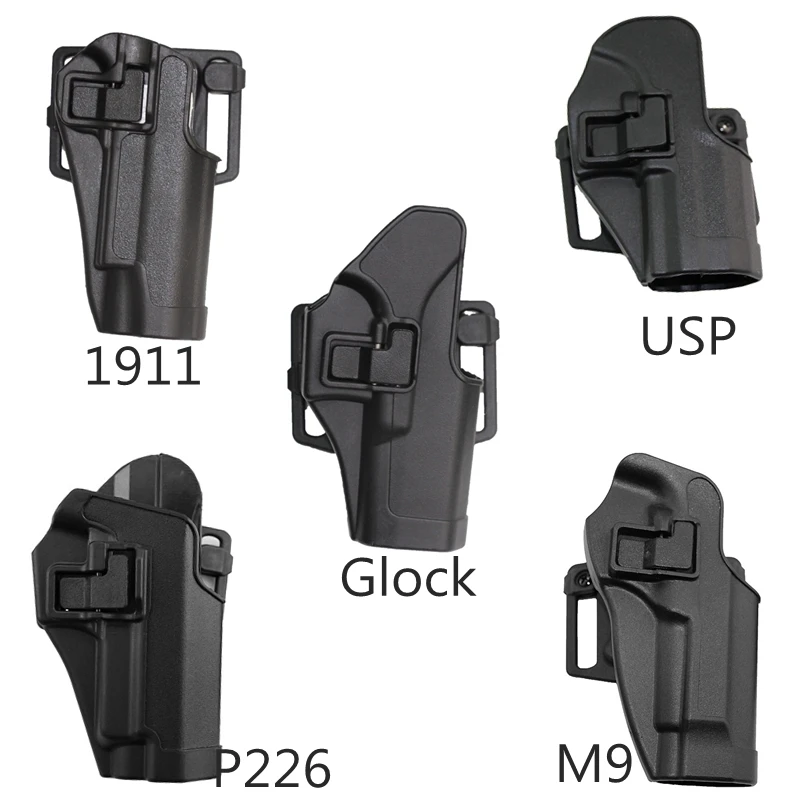 Кобура для пистолета Glock 17/HK/ USP/1911/P226/ M9 Черного цвета|Кобуры| |