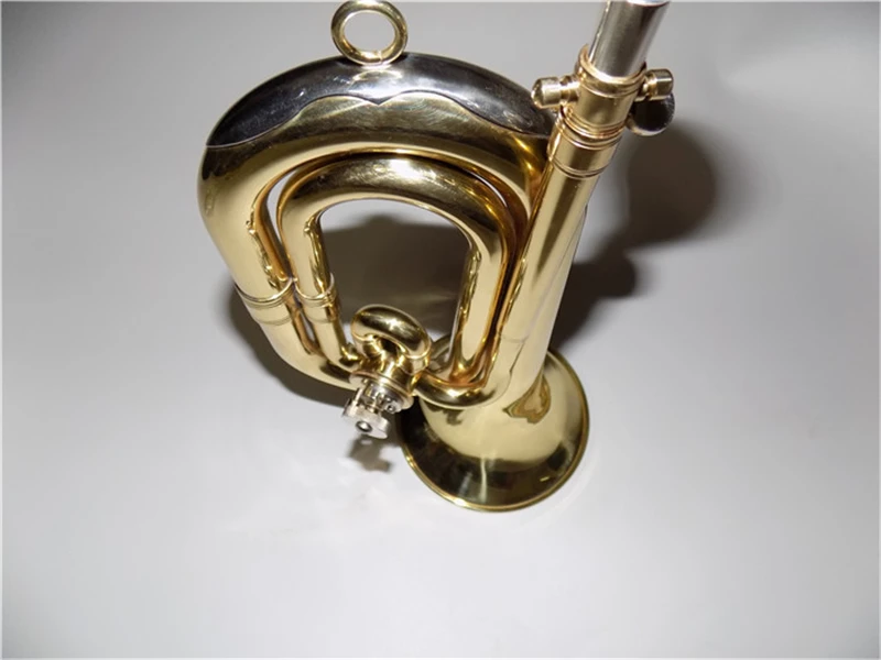 Bb испанский Рог Желтая латунь с мешком Лаковая Серебристая никелированная профессиональные музыкальные инструменты труба