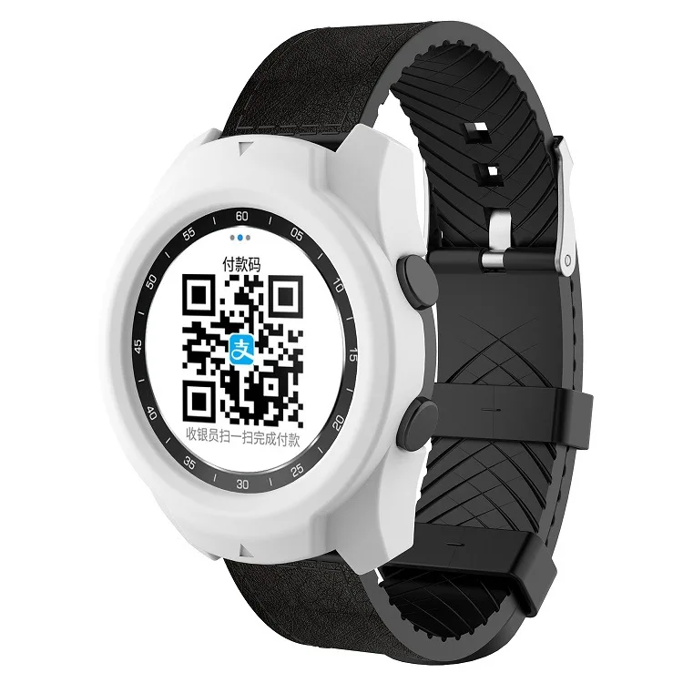 Silicone Soft Shell Glass Screen Protector Case Frame For Ticwatch Pro 2020 4G Smart Watch Protective Bumper Cover Accessories 