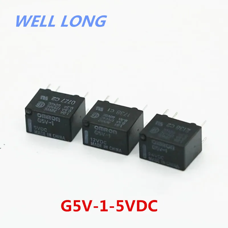 (5 шт./лот) Сигнальное реле G5V-1-5VDC 5VDC 2A 6pin. | Обустройство дома