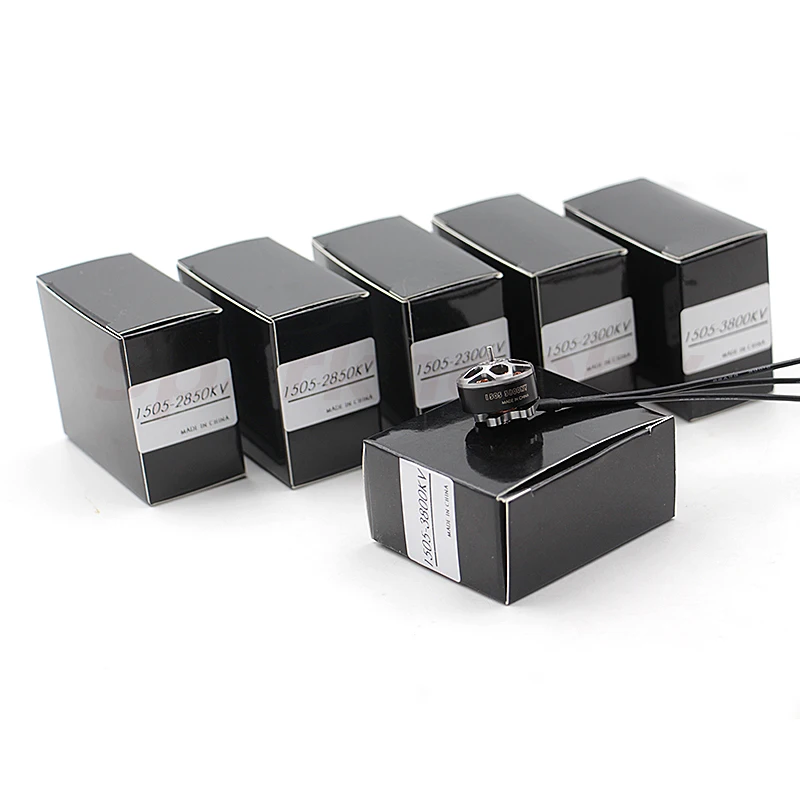 4 шт. бесщеточный мотор SPARKHOBBY 1505 2300KV 2850KV 3800KV 3 4S 6S 2 мм вал 12 3g двигатель для