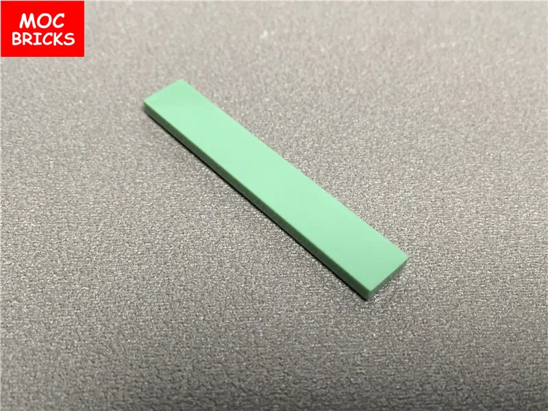 20 шт./лот кубики Moc сделай сам плитки на заказ 1x6 подходят для 6636 образовательных