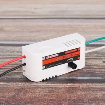 

Brushless Motor controller Micro PWM DC Motor Speed Controller Governor Universal DC 6-28V 3A Plastic Housing stepper motor