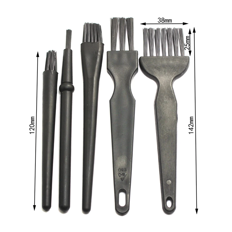 Cleaning Brush Set Anti-Static Esd Safe Nylon for Mobile Phone Tablet Pcb Bga Repair Cleaning Work