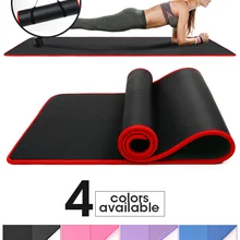 1830*610*8mm,10mm, NBR Material Sport Thick Yoga Mat for fitness,Pilates Gymnastics Mats