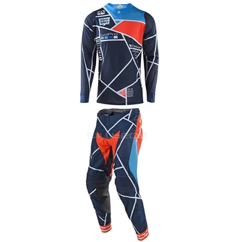 

Motorcycle Downhill Bike Riding SE Air Long Sleeve Jersey Pants Motocross Race Gear Set Moto Suit