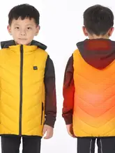 

Winter New Children'S Outdoor Slide Climbing Heating Vest Boys And Girls Usb Charging Heating Jacket