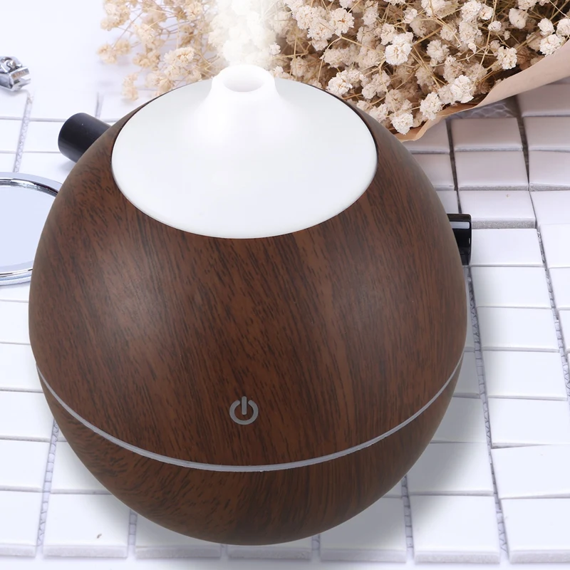 

New 130Ml Usb Mini Ultrasonic Air Humidifier Diffusers Aromatherapy Essential Oil Diffuser Humidifier for Home Office F