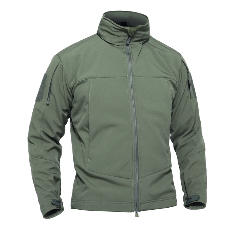 

New Urban Tactical Waterproof Army Jacket Men Autumn Windproof Softshell Hoodie Windbreaker SWAT Secret Military Jacket Big Size