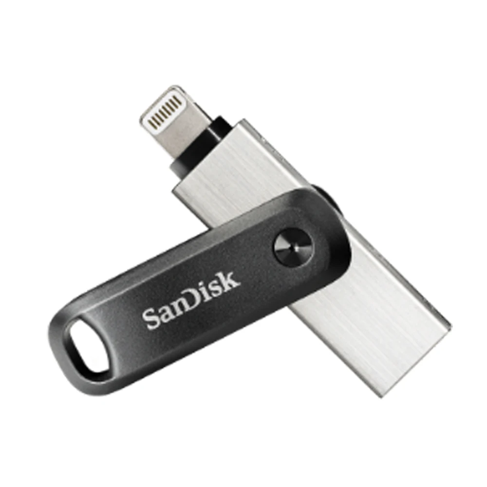 SanDisk Apple, мобильный телефон U диск IX60N 128G 256G памяти, высокоскоростной металлический USB флеш-накопитель USB3.0 для iPhone/iPad, внешний u-диск