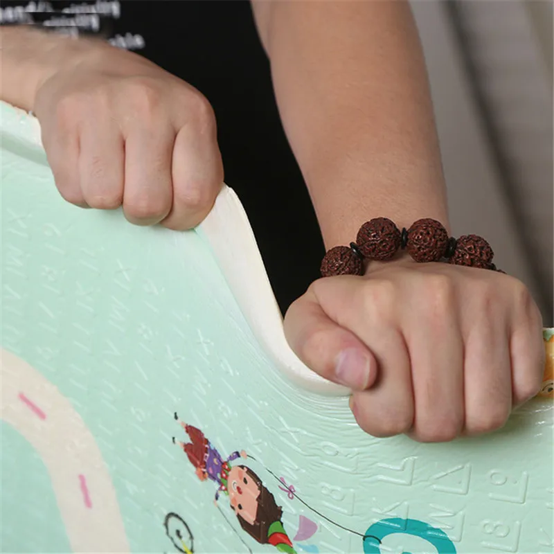 Складной детский двусторонний игровой коврик XPE Puzzle Детский коврик Tapete Infantil комната ползающий коврик нетоксичный Детский ковер Brinquedos