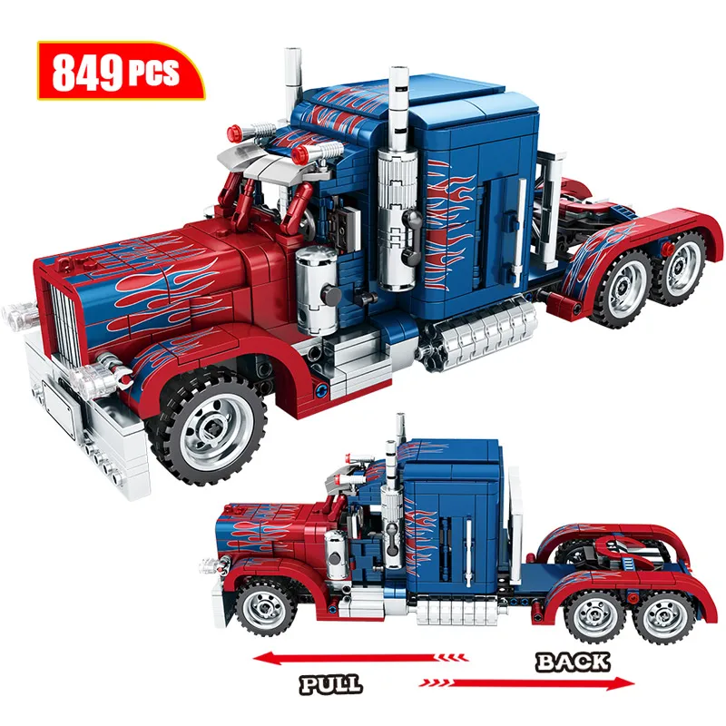 Best Price 849pcs Classic Pull Back Special Commando Car Building Blocks Legoingly Technic Heavy Container Truck Bricks Toys For Boys Gift Best Price 849pcs Classic Pull Back Special Commando Car Building Blocks Legoingly Technic Heavy Container Truck Bricks Toys For Boys Gift