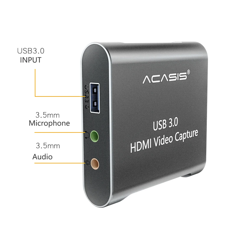 HDMI Карта видеозахвата USB 3,0 микрофонная игровая коробка видеозахвата захват для xbox PS3 PS4 tv медицинская онлайн видео прямая передача видео