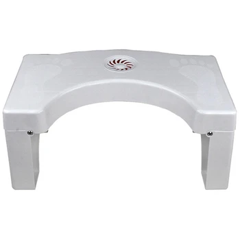 

Folding Squatting Toilet Stool, Non-Slip Bathroom Toilet Step Stool, Anti Constipation Natural & Comfortable Squat Aid Stool