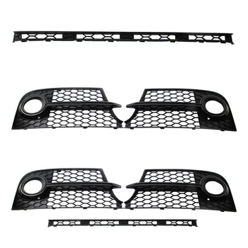 

Front Bumper Lower Center Grill Fog Light Grille for TTS S-LINE MK2