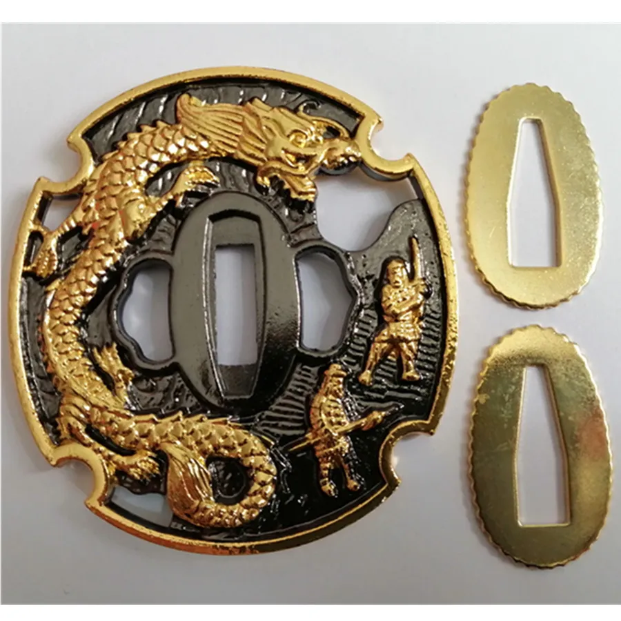 Изысканная Защитная ручка из сплава для японской искусственной кожи Wakizashi