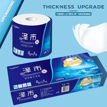 

Replacement Roll Paper Print Interesting Toilet Paper Table Kitchen Paper 10PC Convenience durable practical Home soft cozy