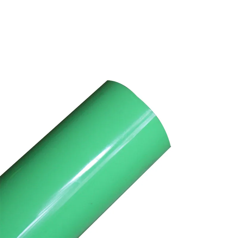 1 лист 25 см x 50 см светящийся теплообмен Винил светящийся в темноте фосфоресцирующий термопресс машина Футболка утюг на HTV - Цвет: E013 green to green