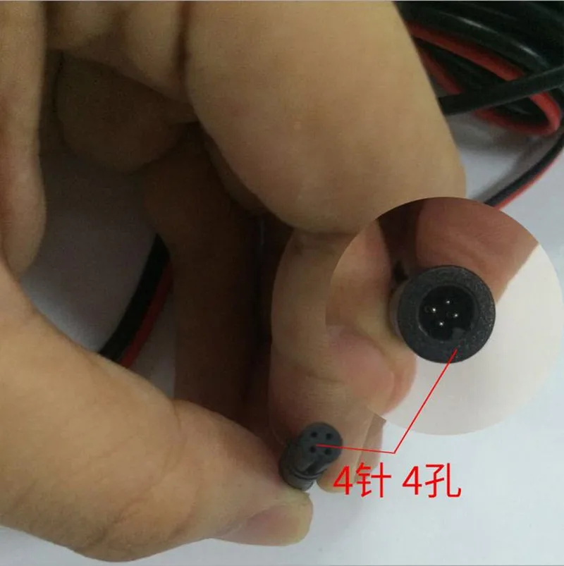 Инфракрасная камера заднего вида 4pin/5pin HD универсальная для парковки 8