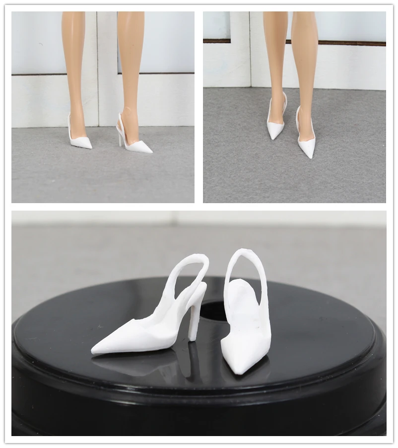 Коллекционное издание оригинальная модная обувь на высоком каблуке/кукольные аксессуары для 1/6 FR ST Xinyi кукла Барби, кукольная обувь - Цвет: 10