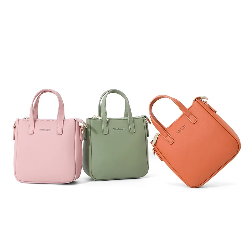 

Women Girls PU Leather Messenger Handbags Ladies Zipper Crossbody Shoulder Bag Wallet Solid Clutch Pack Pouch