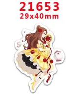 Кабошоны 30 шт мультфильм плоское украшение из смолы pr 18489 - Цвет: 21653