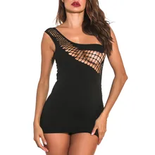 Сексуальное женское нижнее белье, женская сексуальная ночная рубашка, модная женская сексуальная женская бесшовная сетчатая сорочка, нижнее Белье для сна