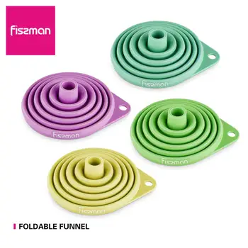

Fissman FDA Silicone Foldable Funnel Flexible Funnel Liquid Transfer Tool