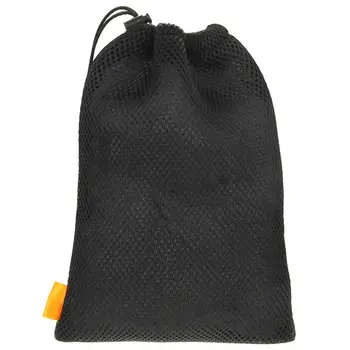 

HAWEEL 5-Pack Nylon Mesh Drawstring Storage Pouch Bag - 6.3 x 9.5 Inch Multi Purpose Travel & Outdoor Activity Pouch for Cell Ph